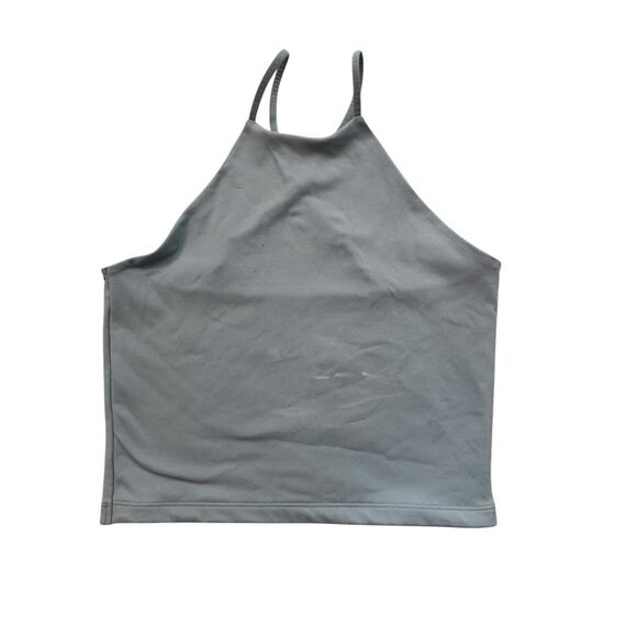 Abercrombie & Fitch Tops - Abercrombie &‎ Fitch XS Soft A&F Collection Grey Crop Tank Cross Back Straps